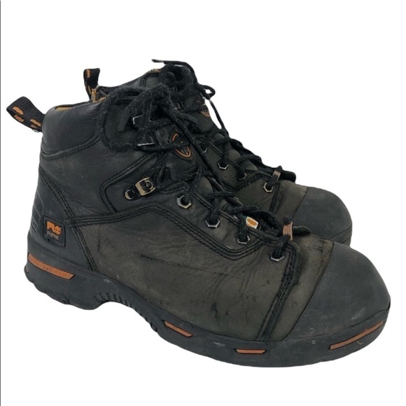 Timberland Pro Endurance Steel Toe Waterproof Leather Boots - Picture 1 of 10